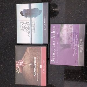 Three Joyce Meyer Audio CD's
